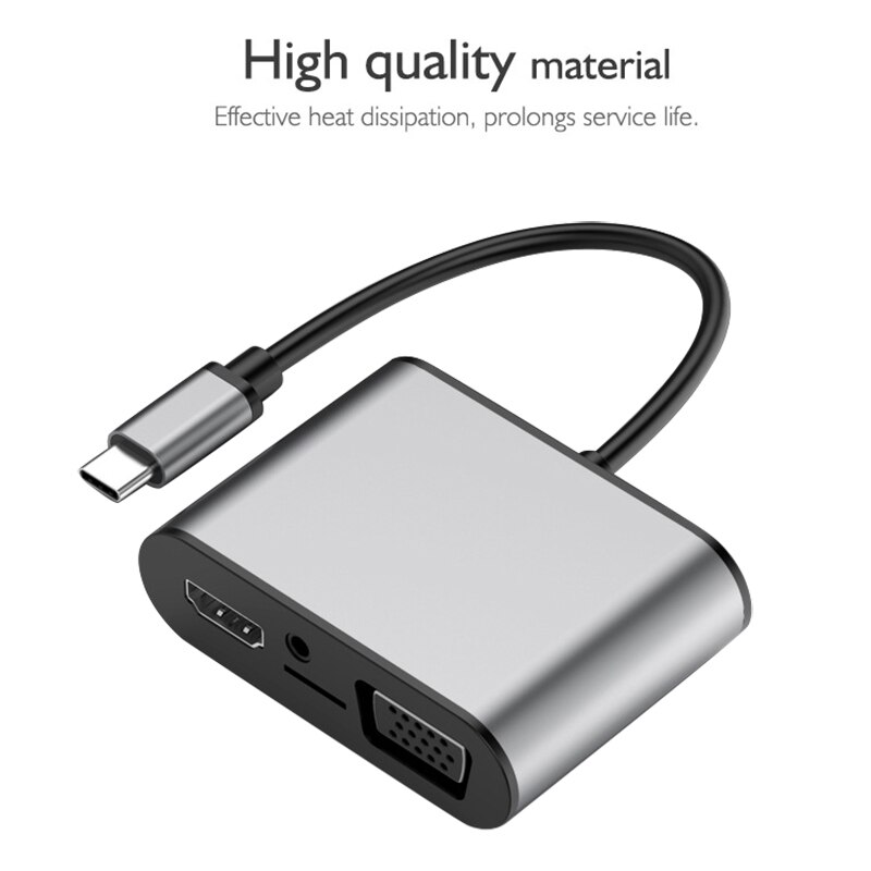 8 in 1 USB C Hub /Typ C Daten Hub Mit 8-Port 3 USB... – Vicedeal