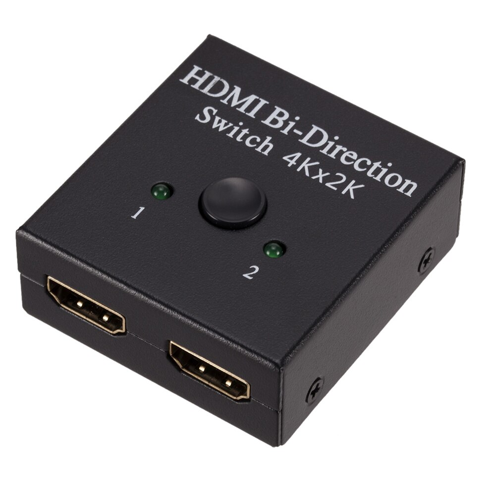 HDMI Splitter 4K Switch Bi-Direction 1x2/2x1 Adapter HDMI Switcher 2 in 1 out for PS5/4/3 XBox TV Box Computer Monitor