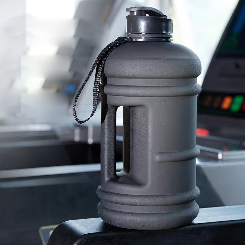 2.2l stora vattenflaskor klara dricksflaskor gym sportflaskor kopp proteinshaker utomhus bärbar kallvatten tumlare: 02