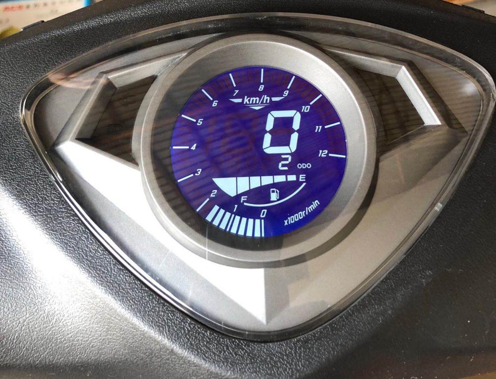 Pantalla LCD eléctrica para motocicleta YAMAHA 100RSZ 125, pieza de conversión, velocímetro, tacómetro, medidor de aceite, instrumento para scooter