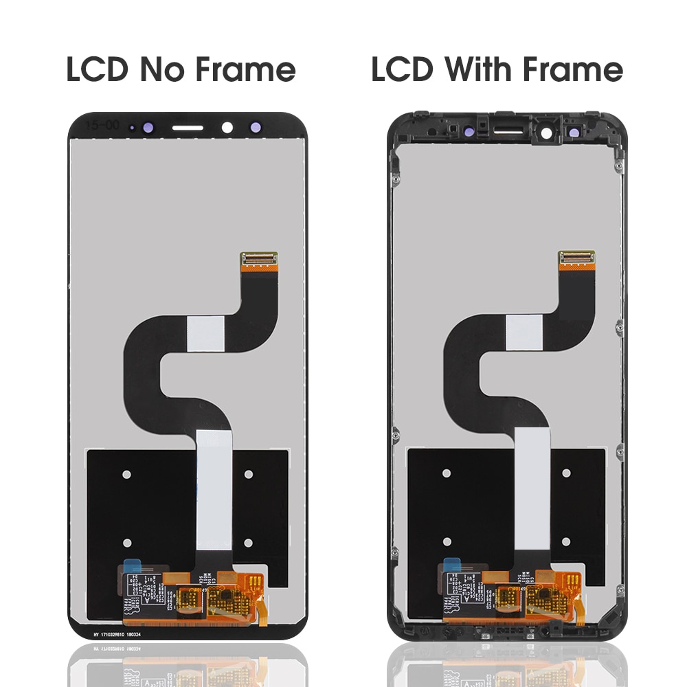 Original 5.99 ''Display Für Xiaomi Mi A2 LCD Display Touchscreen Digitizer Montage Mit Rahmen Für Xiaomi Mi 6X display screen