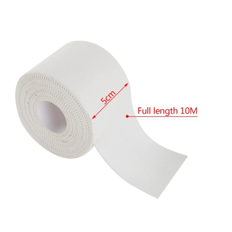 10m sport selvklæbende elastisk bandage wrap tape elastoplast til knæstøttepuder finger ankel palme skulder: Bredde 5cm