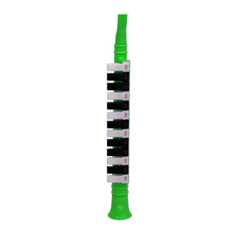 Melodica Handleiding Raymond 13 Key Groen MRM13GR