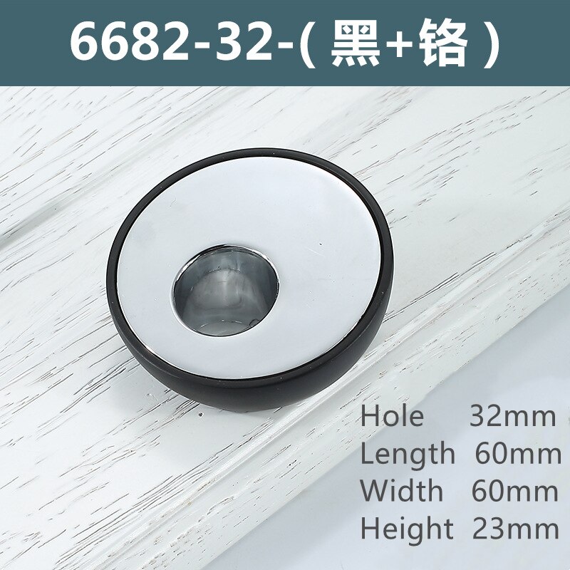 Moderne Eenvoudige Halfronde Kast Deurgrepen Garderobe Badkamer Kast Lade Knoppen En Trekt Furniture Hardware: Oranje