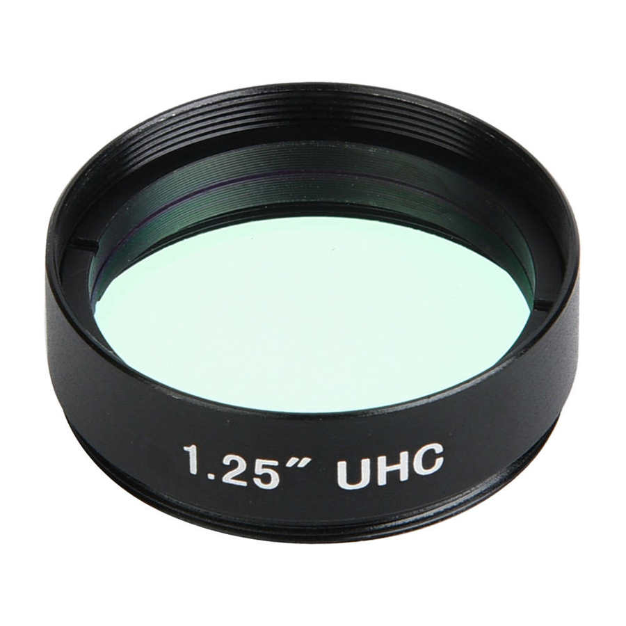 1.25 Inch 31.7mm Filter UHC Light Pollution Inhibition Lens Universal for Astronomical Telescope Monocular Eyepiece Lens