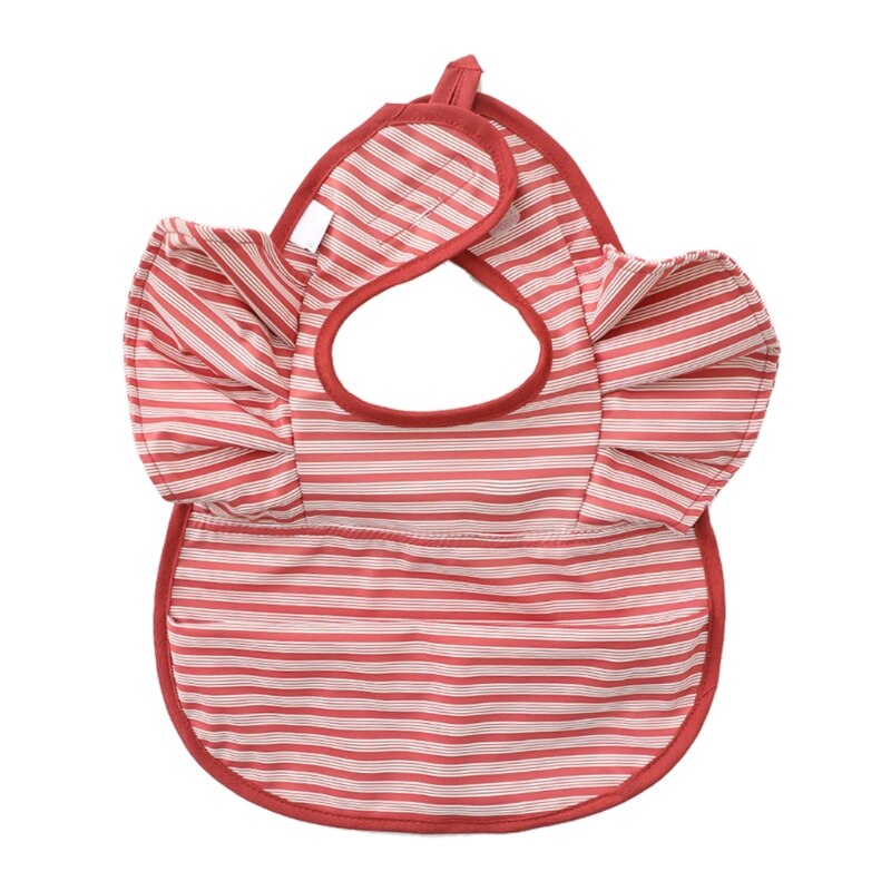 Zuigelingen Pu Leer Waterdicht Feeding Doek Baby Kwijlen Bib Burp Doek Met Pocket Tas Wasbaar Kinderen Tekening Schort: 4