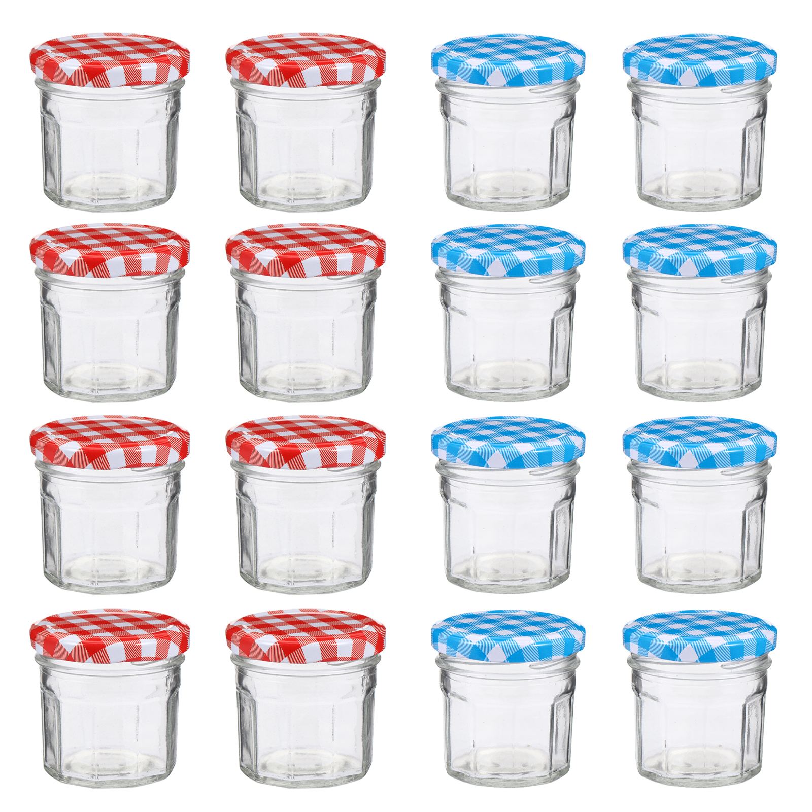 Tarros de vidrio transparente para guardar miel, envases sellados con tapa para almacenamiento de cocina, 12 Uds.: 100ml