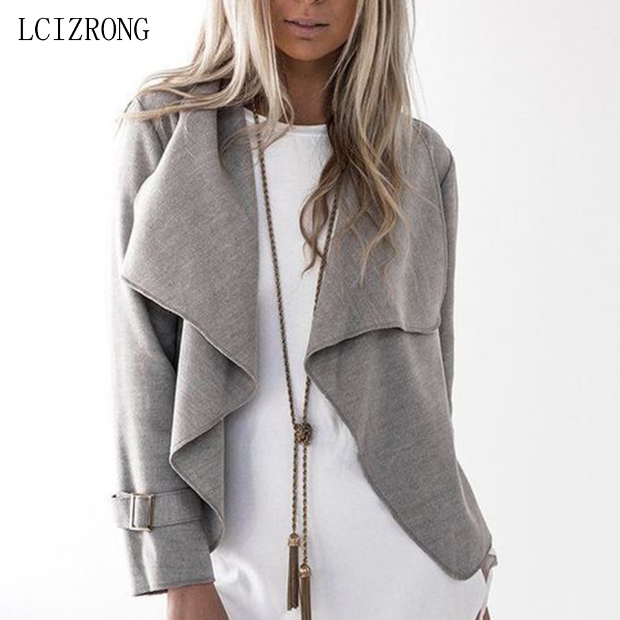 Mode Vrouwen Mini Jassen 4 Kleuren Vrouwelijke Jassen Dunne Streetwear Vrouw Tops