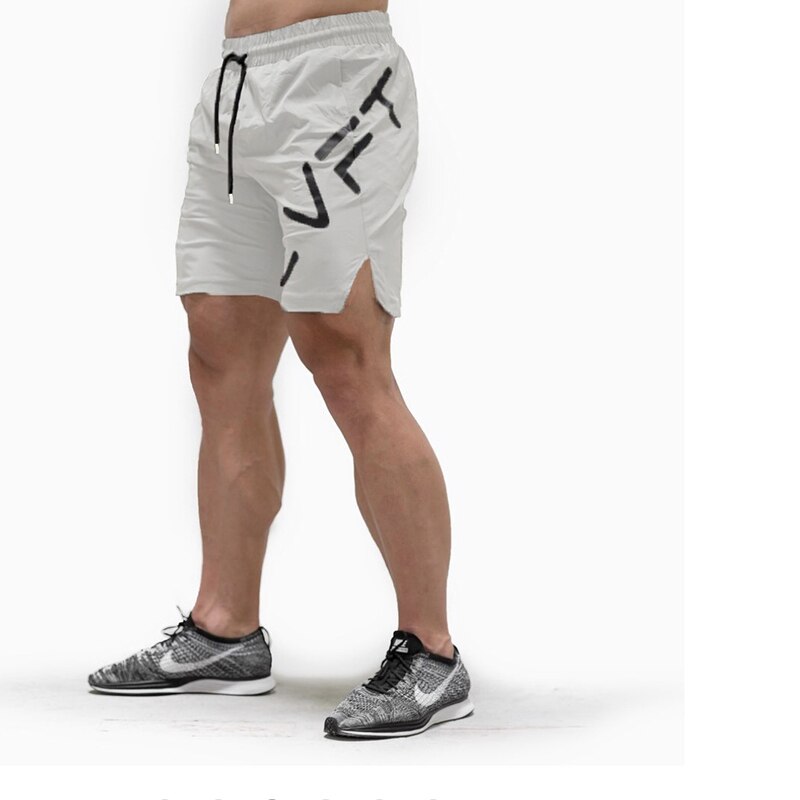 Voobuyla Running Shorts Mannen Training Marathon Sneldrogende Fitness Gym Printing Sport Shorts Met Pocket Plus Running Shorts Jogger