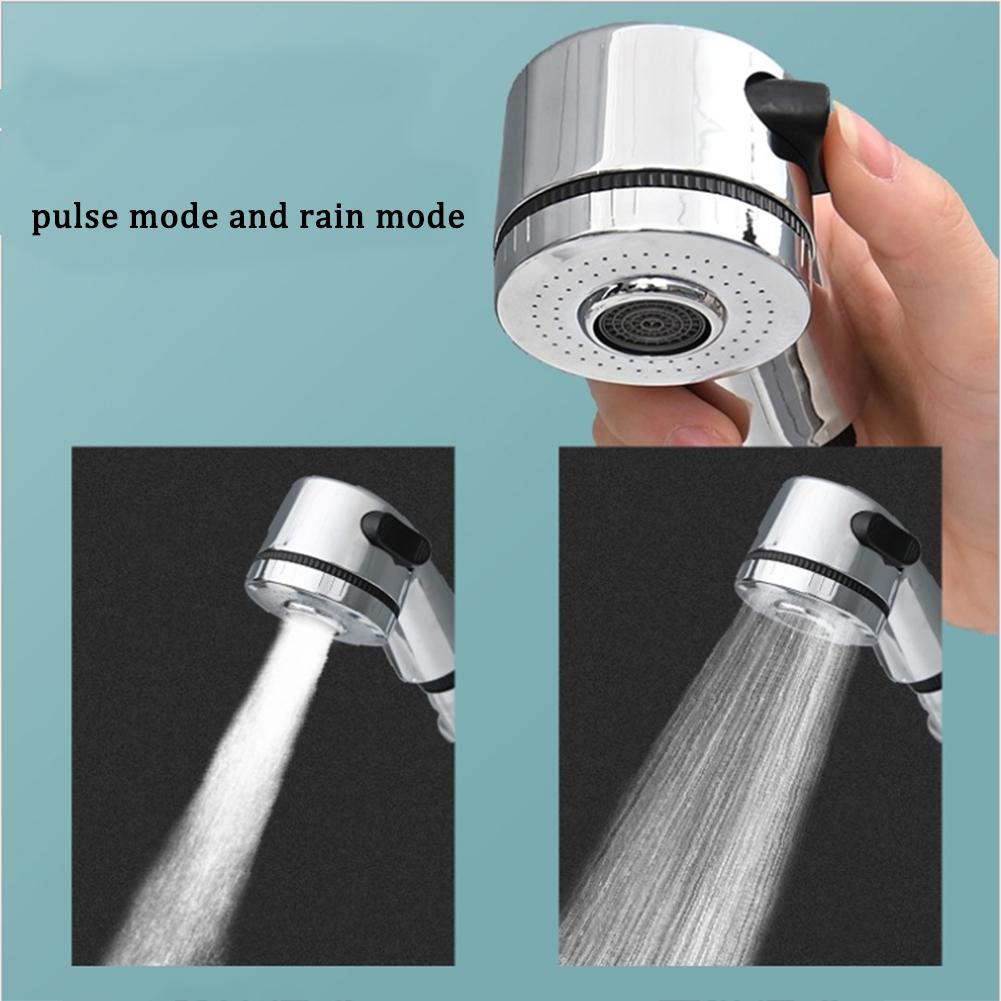 Faucet Shower Retractable Handheld Functional Rinse Sink Faucet Rinser With Universal Steering Head Faucet With External Shower