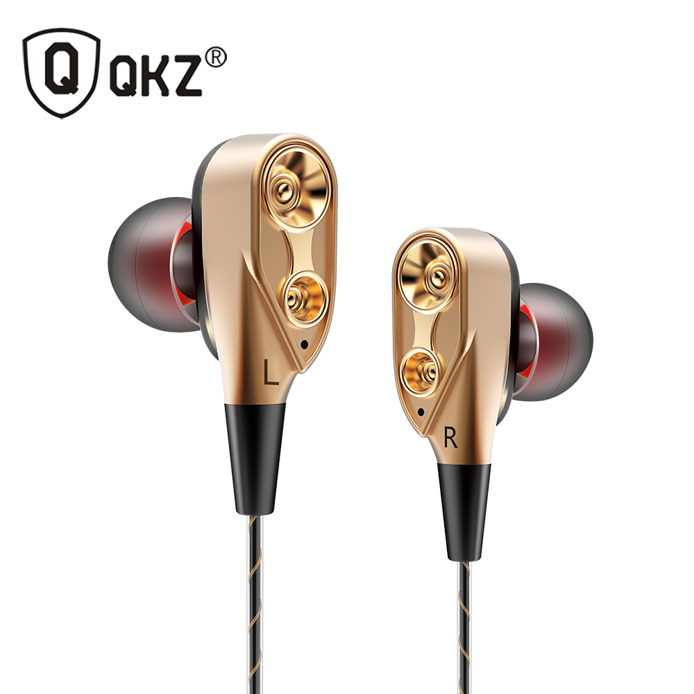 Originele Qkz CK8 Headset Gamer Hoofdtelefoon Met Microfoon 3.5Mm Plug Goedkope Bass Hoofdtelefoon Voor Jogging Oordopjes Handfree Oordopjes