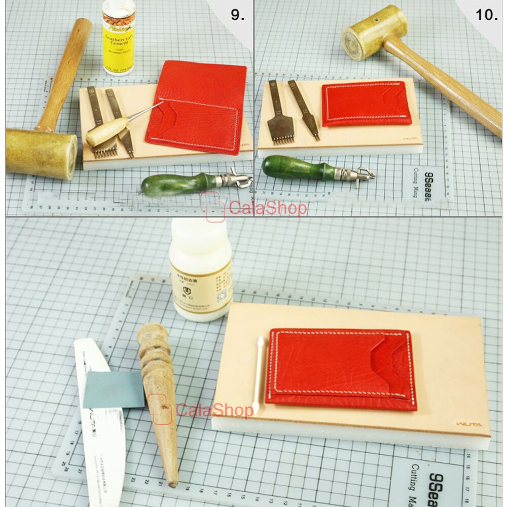 1 Stks/partij Acryl Portemonnee Lederen Template Model Voor Thuis Handwerk Leer Craft Patroon Gereedschap Accessoire Purse DIY WT913