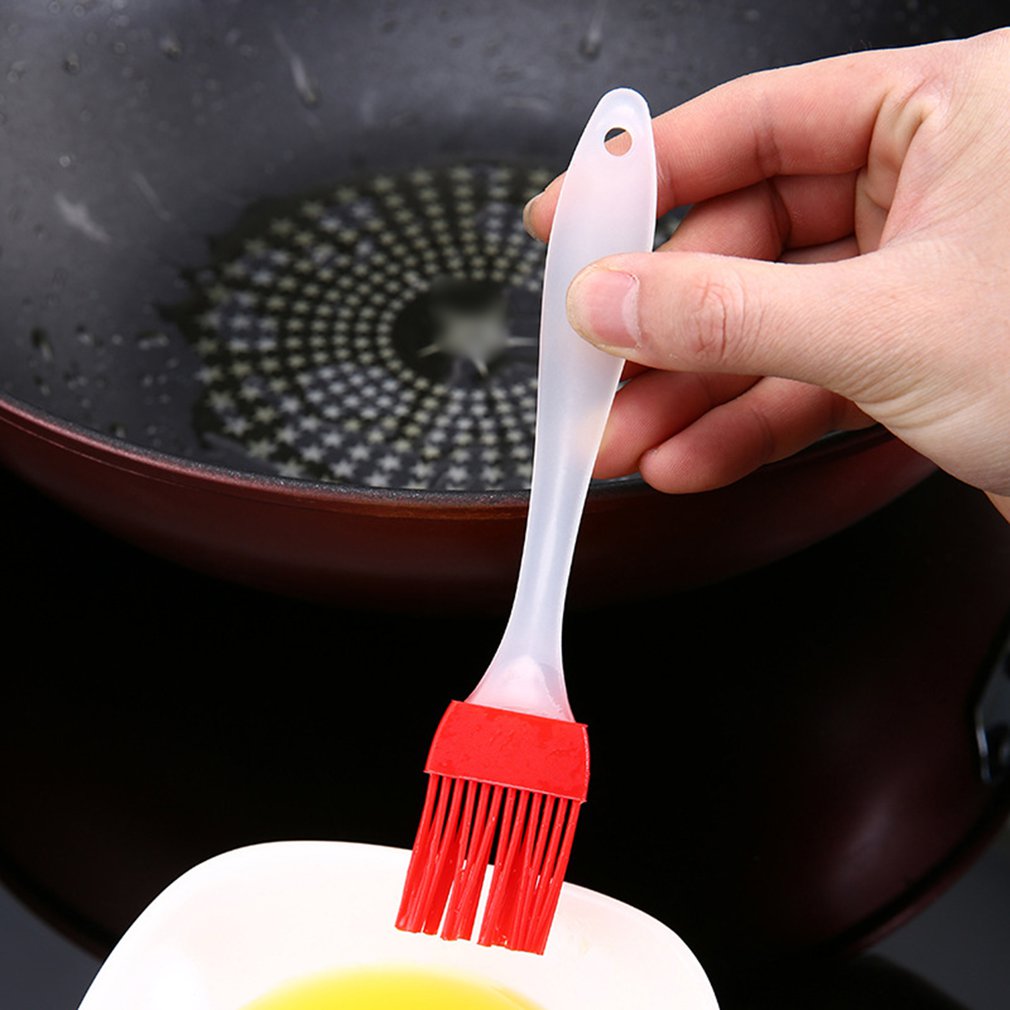 1 pièce/5 pièces rouge Silicone brosses haute température cuisson Barbecue brosse ustensiles de cuisson pain cuisinier brosses maison cuisine accessoires