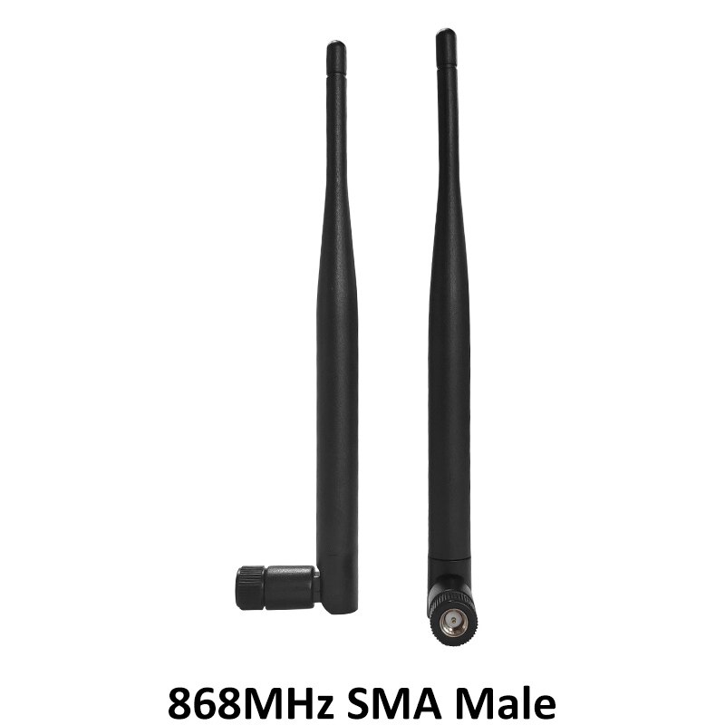 Lorawan-antena de 868 MHz y 915 MHz, conector macho 5dbi SMA, GSM, 915 MHz, 868 MHz, repetidor de señal exterior, resistente al agua, 5 uds.