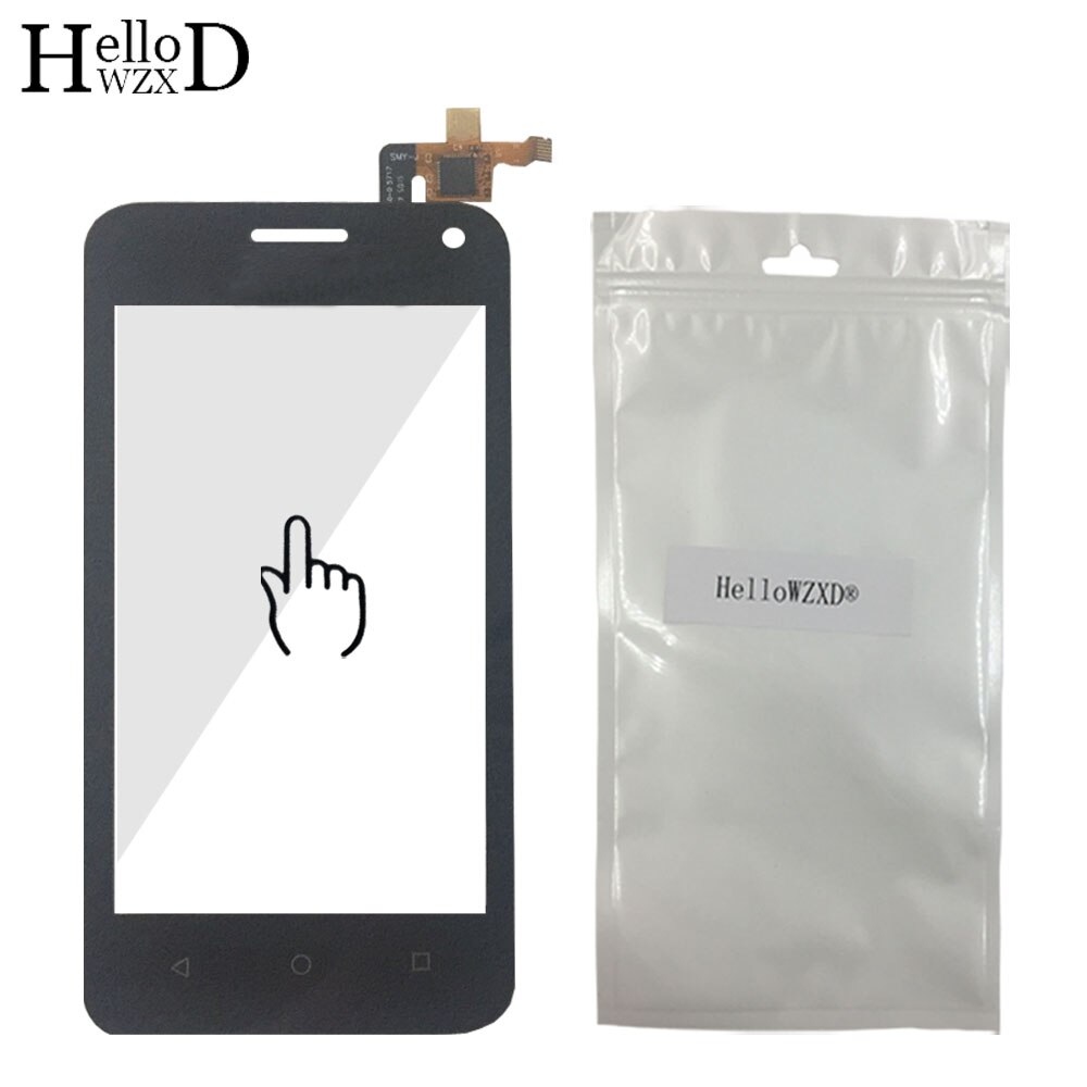 Voorzijde Touch Screen Digitizer Outer Glas Lens Voor Huawei Y360 Y3 Y360-CL00 Y360-U03 Y360-U23 Y360-U3 Touch Panel + Gratis Lijm