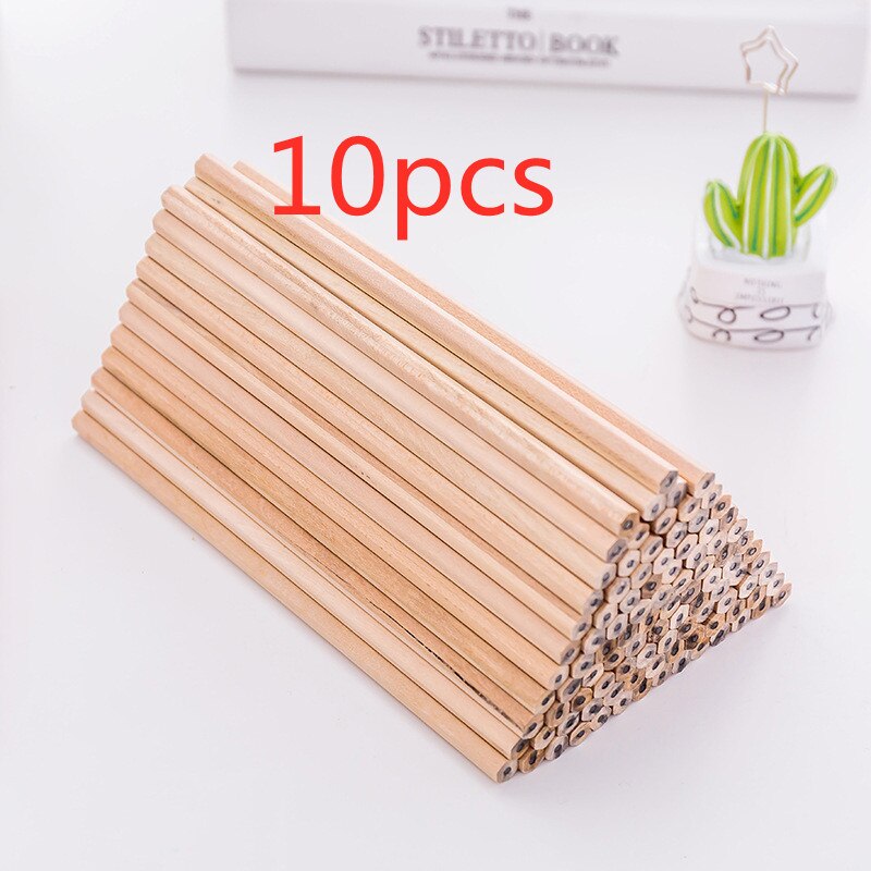 12pcs/box Pencils for Writing Kids Girls School Exam Supplies Cute Stationery: 10pcs
