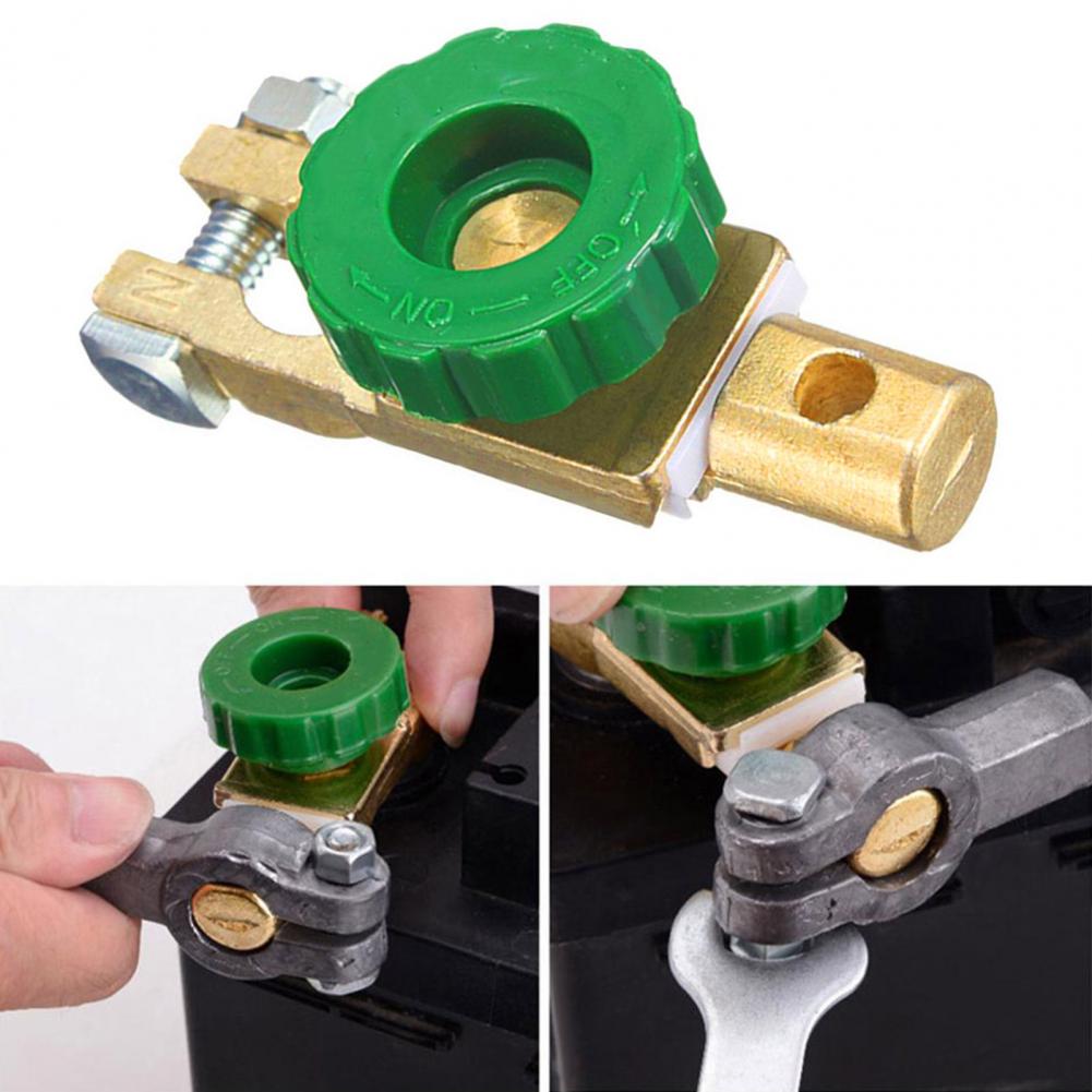 Car Motorcycle Battery Terminal Link Cut-off Switch Rotary Disconnect Isolator
