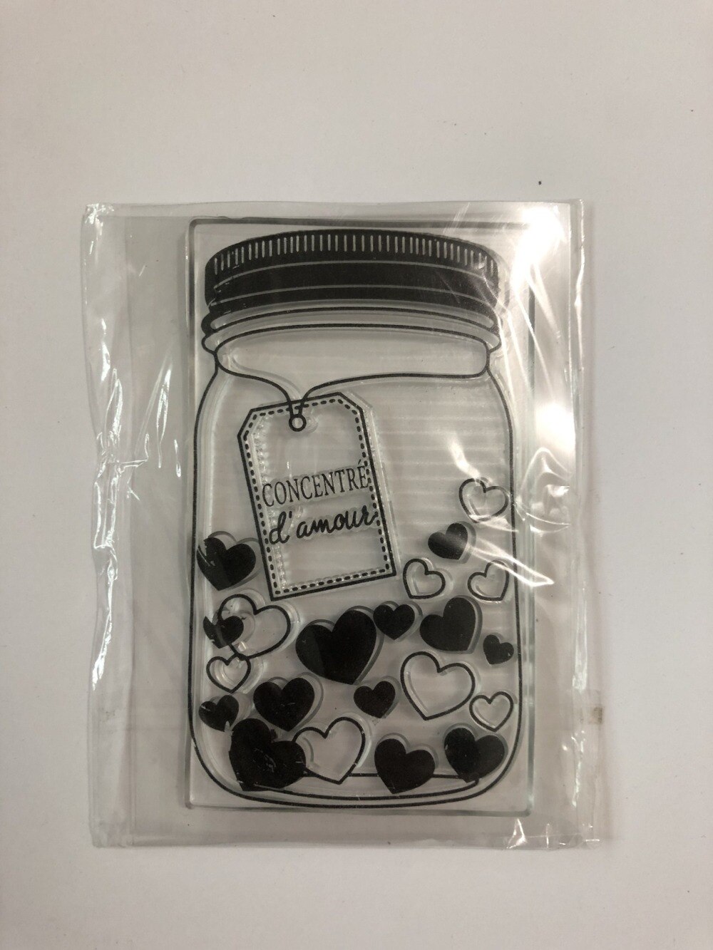 French Transparent Clear Stamp for DIY scrapbooking seal Card Making C289