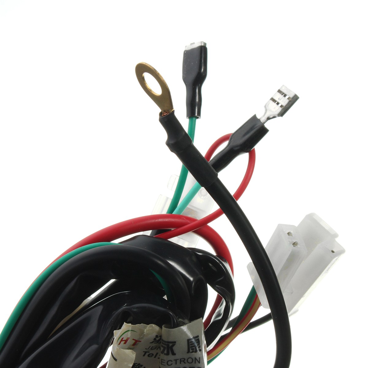 Motorcycle Wiring Harness Machine Electric Start Wiring Loom Harness Pit Bike ATV Quads 50cc 70cc 90cc 110cc 125cc