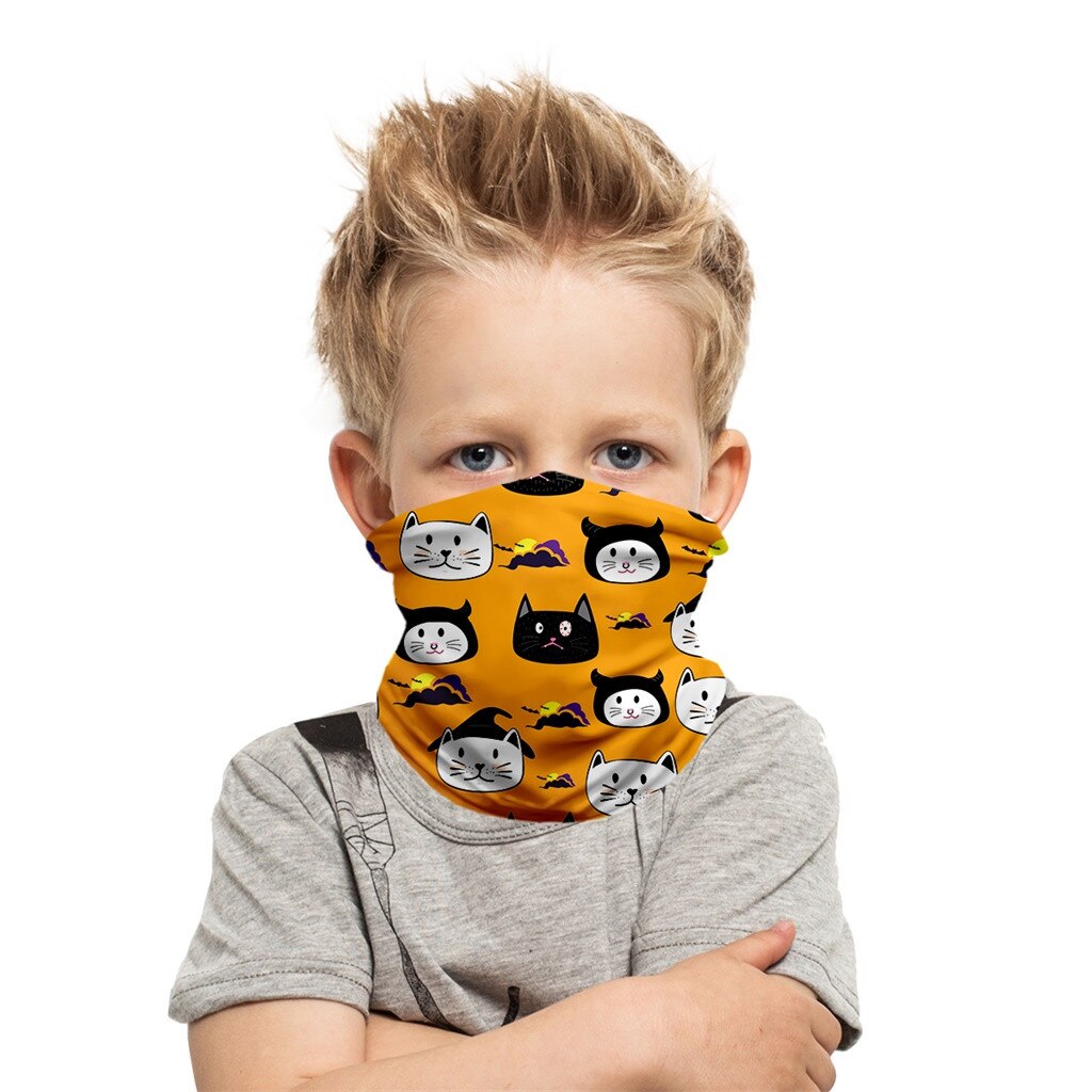 25#  kinder outdoor hoofddoeken, nek, winddicht gezichtsmasker, zonbescherming hoofdband, bandana sjaal, bandage, bandana masker, mascarilla's