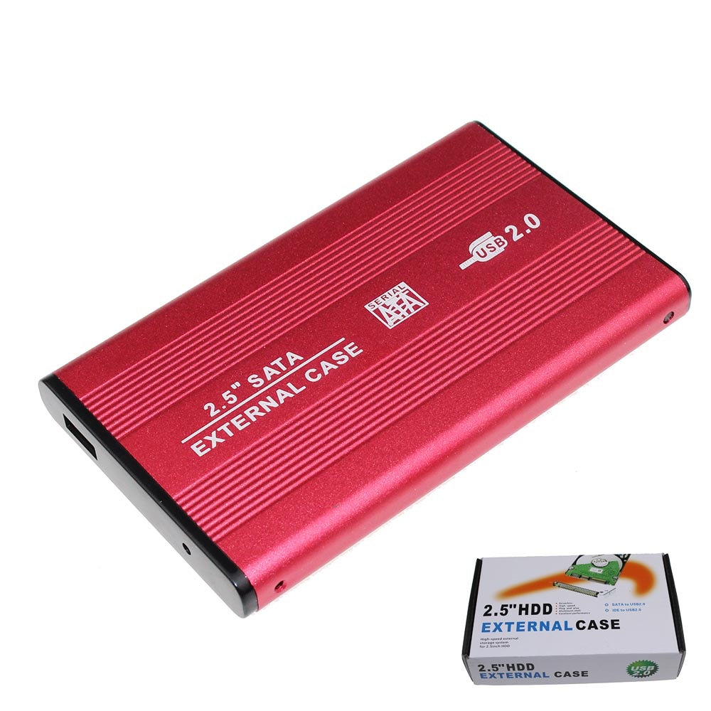 2.5 "USB 2,0 SATA HD Externo Kasten hoch 3TB HDD Festplatte Externe HDD Gehäbenutzen fallen Für Fenster/Mac