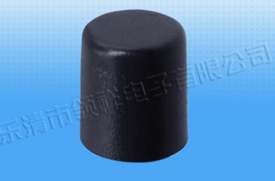 6x6 tapa de botón circular A86 diámetro interior 3mm el casquillo de la llave equipado con el Interruptor táctil de la luz de la cabeza redonda 6*6