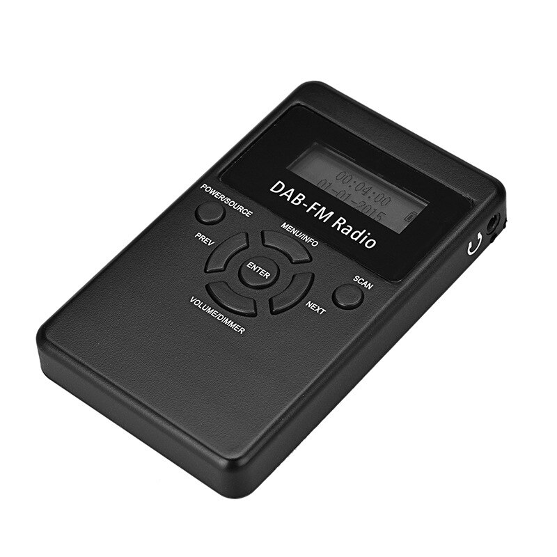 mini Portable DAB Digital Radio Portable DAB + FM ... – Grandado