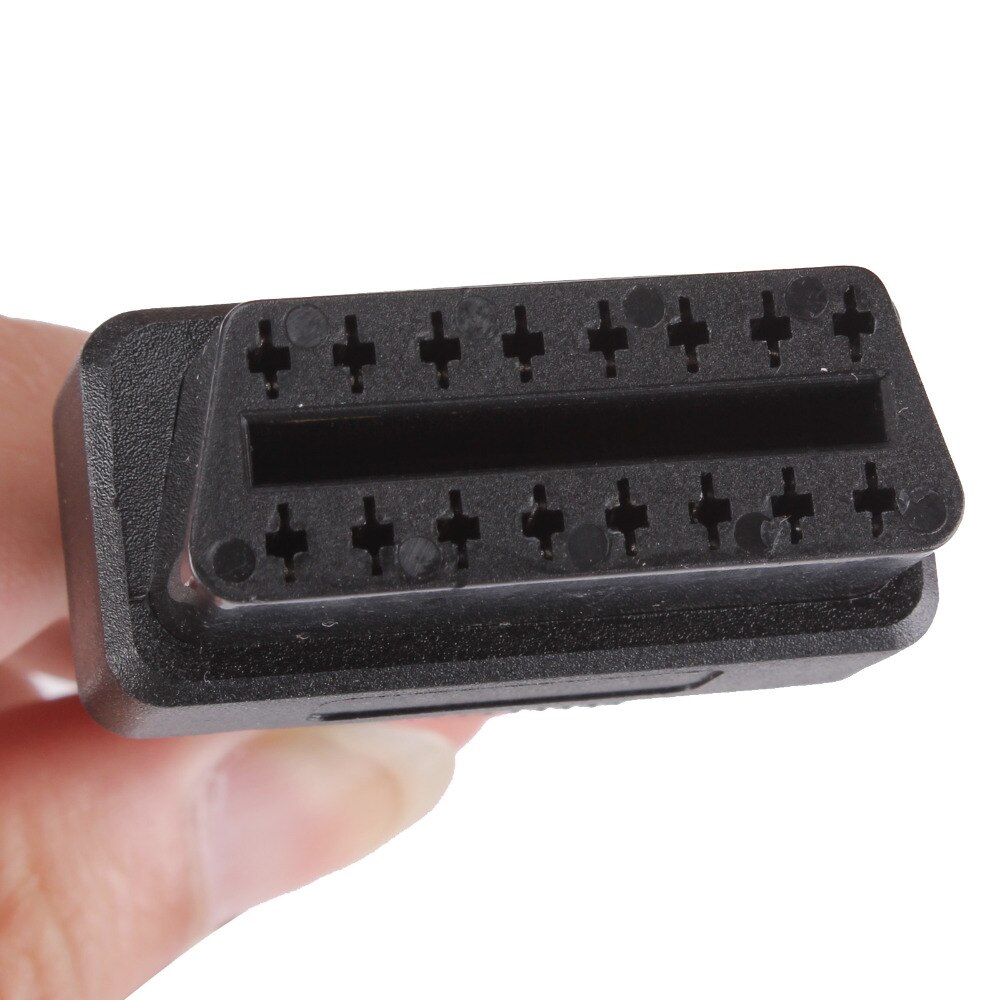 Replacement 20 Pin to 16 Pin OBD2 OBDII Car Diagnostic Adapter Converter Connector Cable For KIA Black