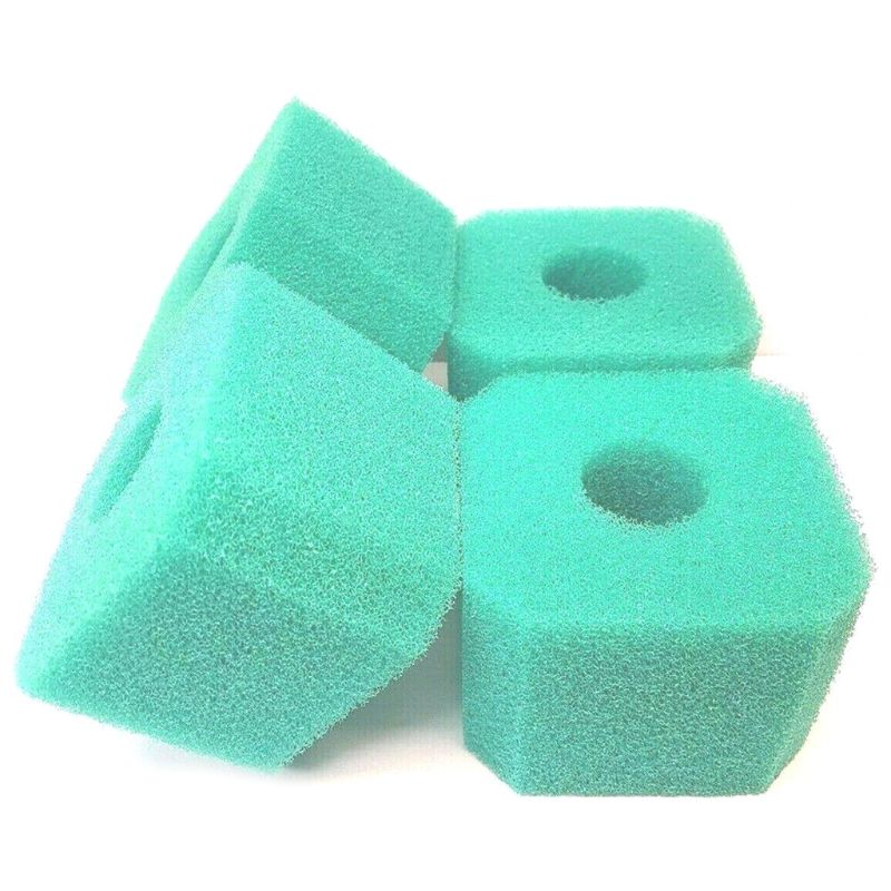 4 szt. Filtry piankowe jacuzzi spa wielokrotnego użytku zmywalna gąbka zamiennik dla V1 S1 praktyczne trwałe
