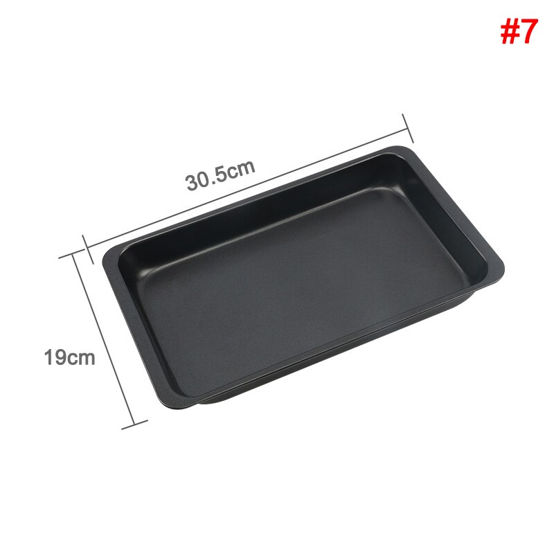 Láminas antiadherentes para horno, bandeja para hornear, grande, resistente, libre de óxido, no tóxico: 7