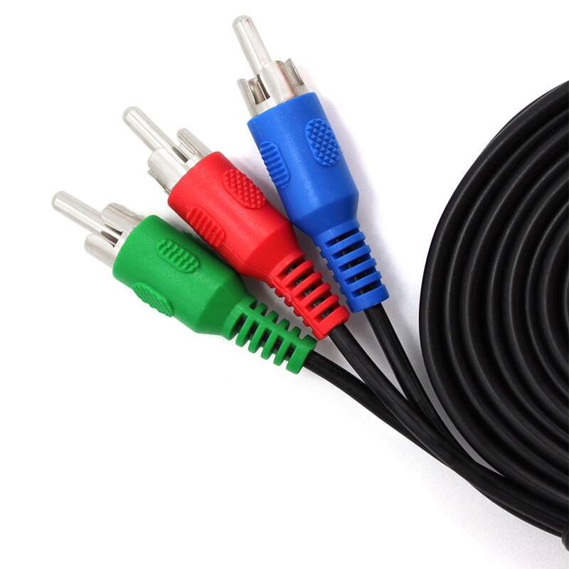 YPbPr – composant de câble RGB, câble vidéo 3 RCA à 3 RCA pour DVD TV HDTV STB