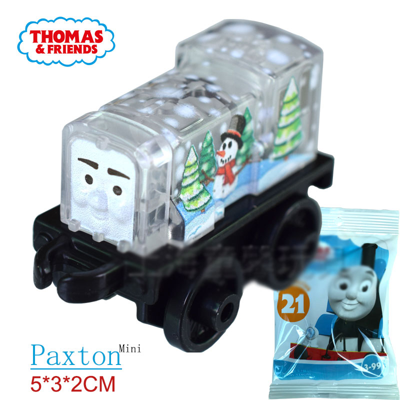 Thomas and Friends Mini Trains FCC92 Music Galaxy Ice&amp;snow Classic Series Unpacked Blind Box Optional Trains Children Toy: Ice Snow Paxton