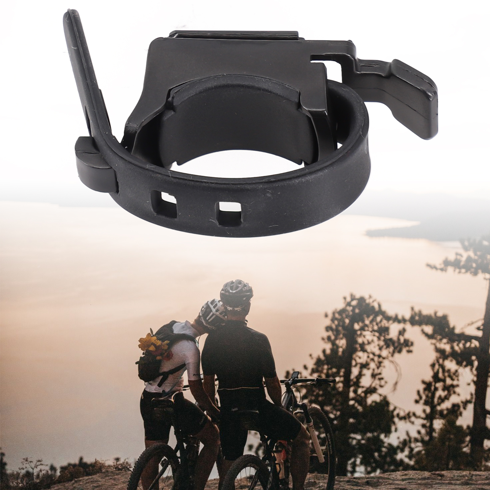 Racefiets Koplamp Houder Adapter Fiets Voorlampbeugel Zwart Fiets Licht Clip Fietsen Fiets Accessoires