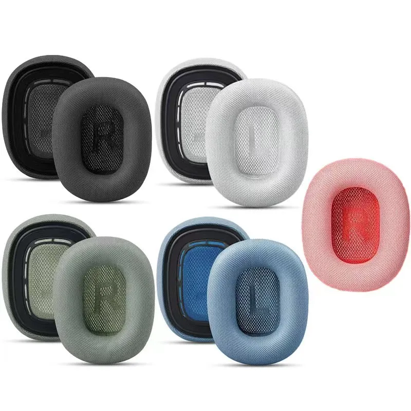 Ersatz Original Mesh Stoff Material Ohrpolster Für AirPods Max Headset Magnetische Anziehung Kopfhörer Ohrenschützer Kissen