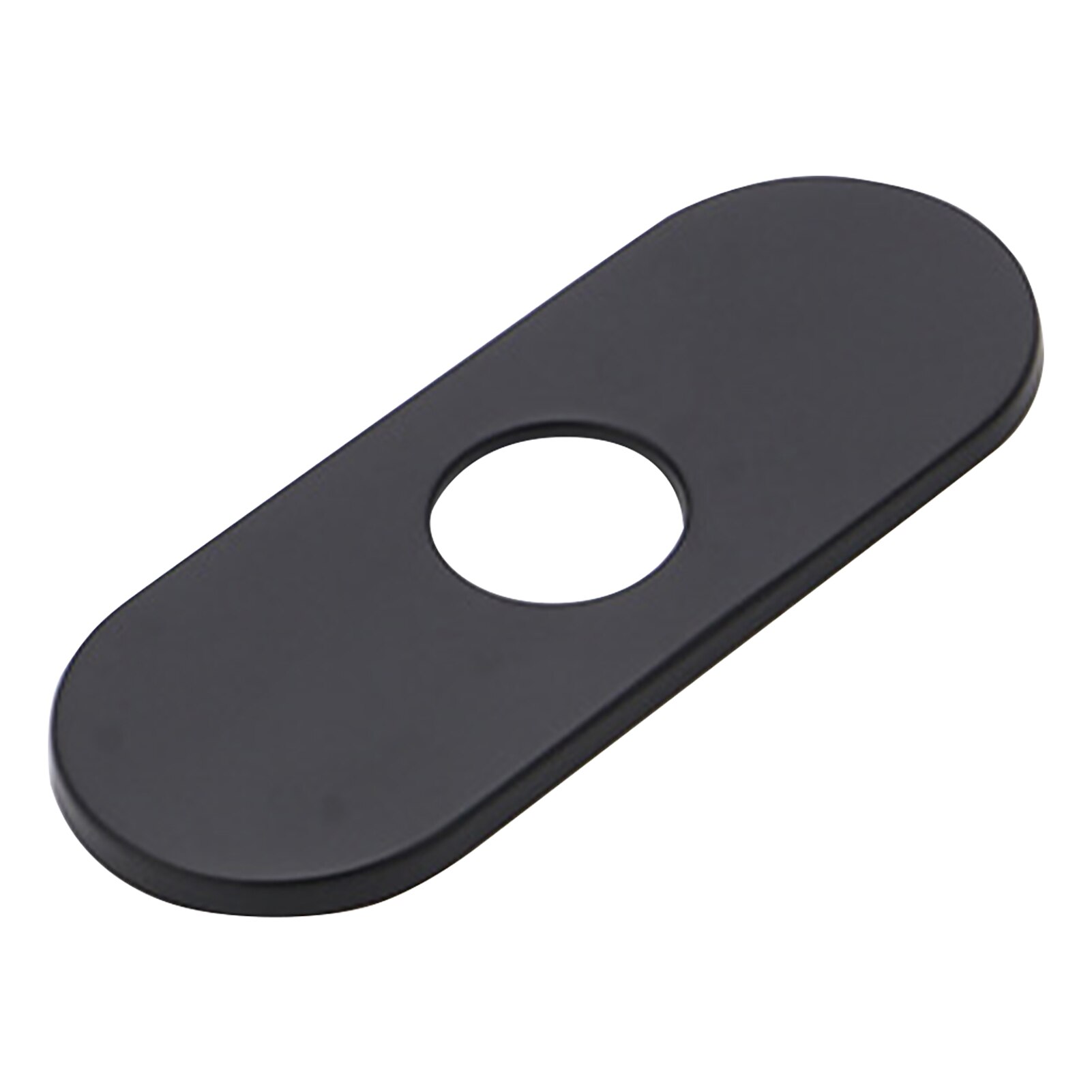 4 Inch Hole Cover Faucet Plate Bathroom Sink Toilet Kitchen Single Hole Faucet Decorative Panel: B