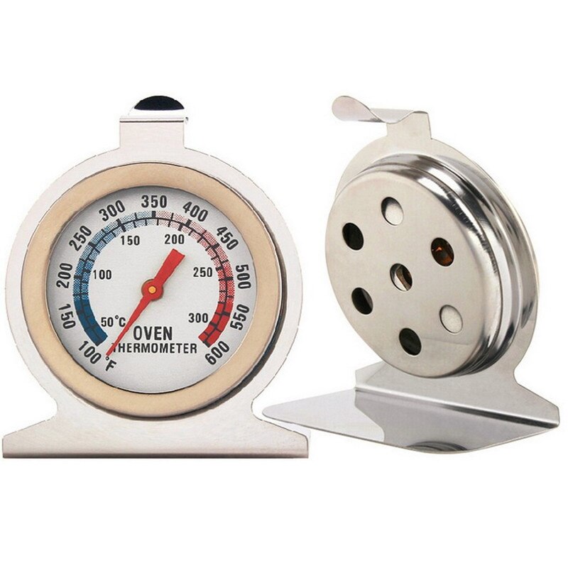 Rvs Oven Thermometer Keukengerei Voedsel Vlees Temperatuur Stand Up Dial Oven Thermometer Gauge Gage CM