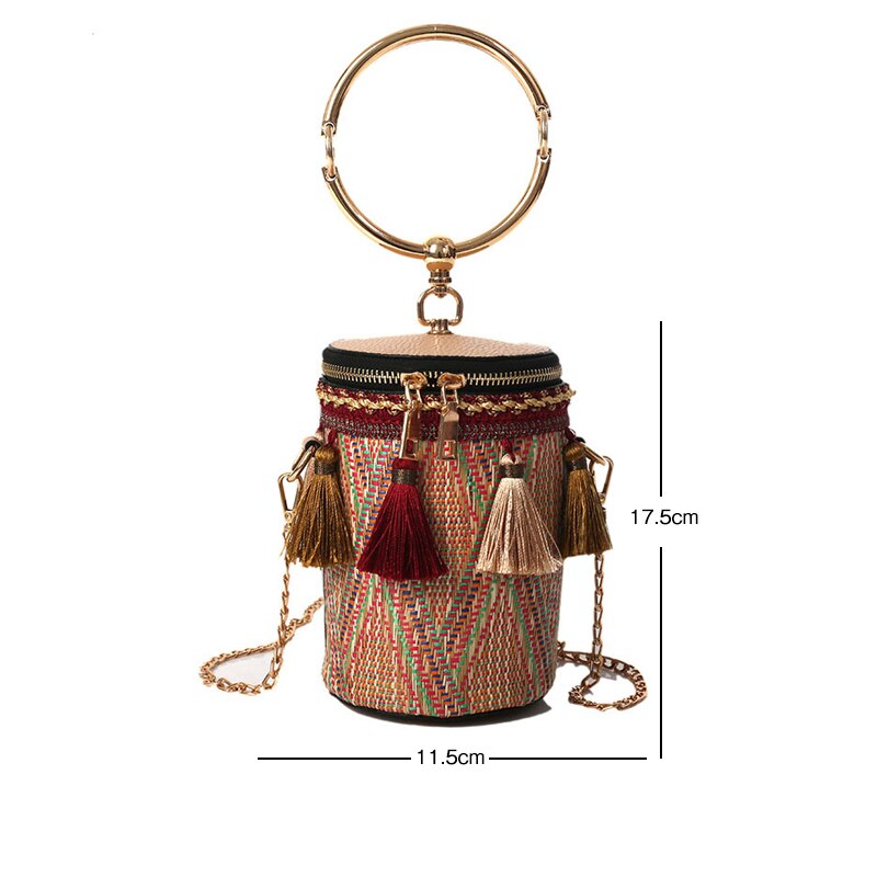 S.IKRR Bag Women's Small Shoulder Bag For Women Messenger Bags Ladies Handbag Purse With Tassels Female Crossbody Bag