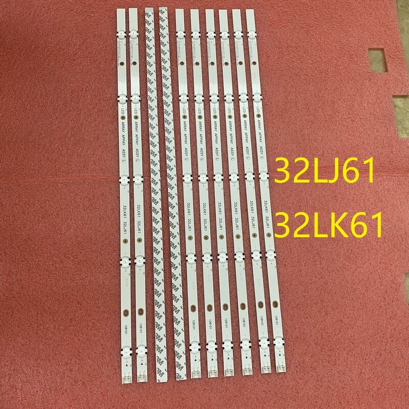 2pcs/set LED backlight strip For LG 32LJ610V 32LJ610V-ZD 32LJ610U LED ARRAY ASSY 32LJ61 EAV63673021