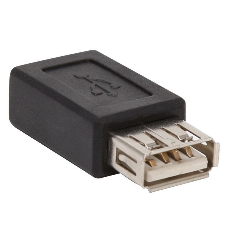 2 stks/set USB 2.0 Type A Female Naar Micro USB Type B 5Pin Vrouwelijke Converter Adapter T3LB