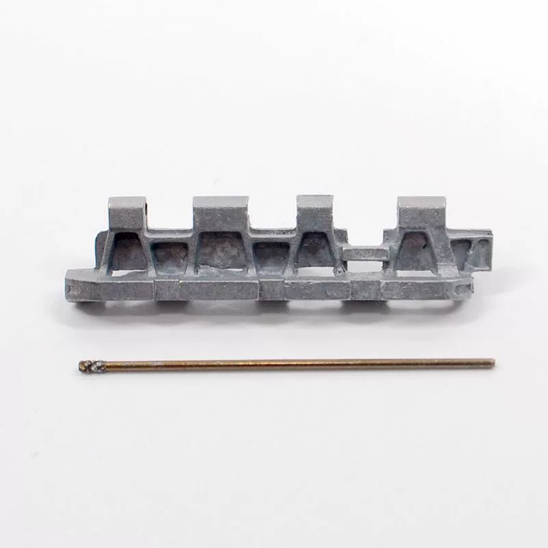 Henglong rc Panzer spielzeug zubehör metall ein-und doppels tift oberfläche hängende gummi ketten abschnitt ersatzteil mit stopfen