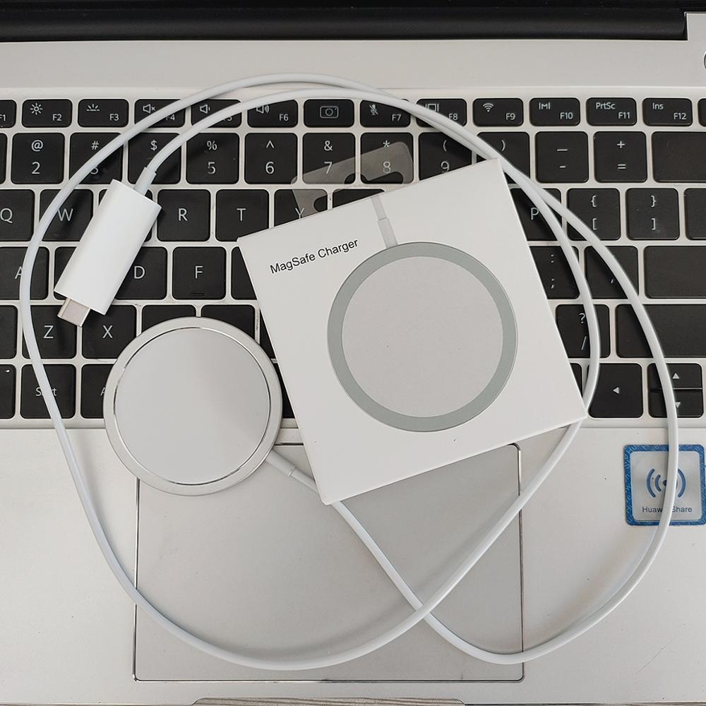 Magnetic Wireless Fast Dock Charger Magsafe Pad for iPhone 12 Mini 12Pro Max