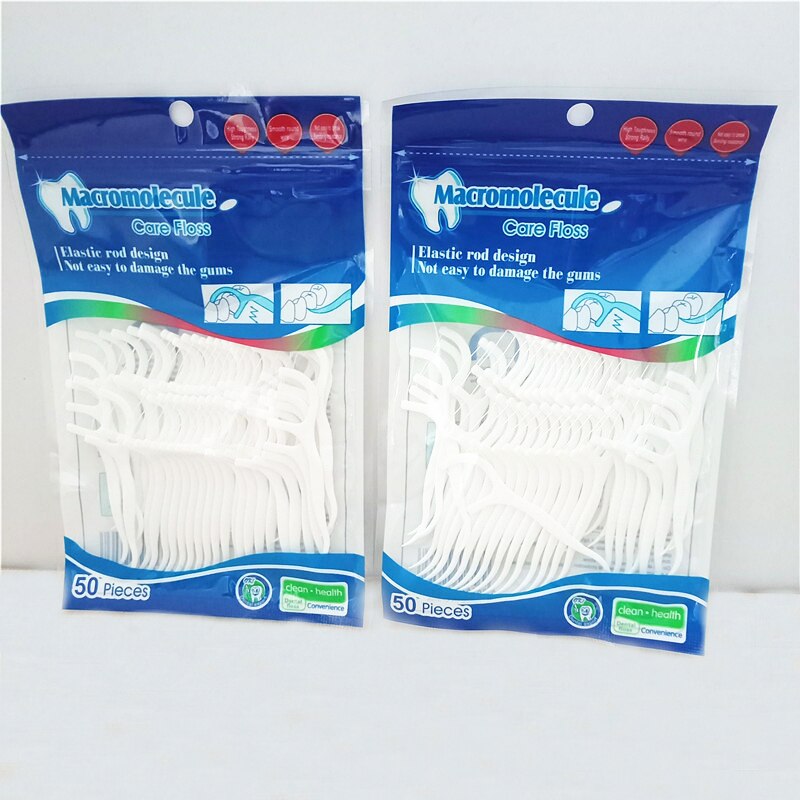 Dental Flosser Oral Hygiene Dental Sticks Dental Water Floss Oral Teeth Pick Tooth Picks Floss Toothpicks with Thread Oral Care