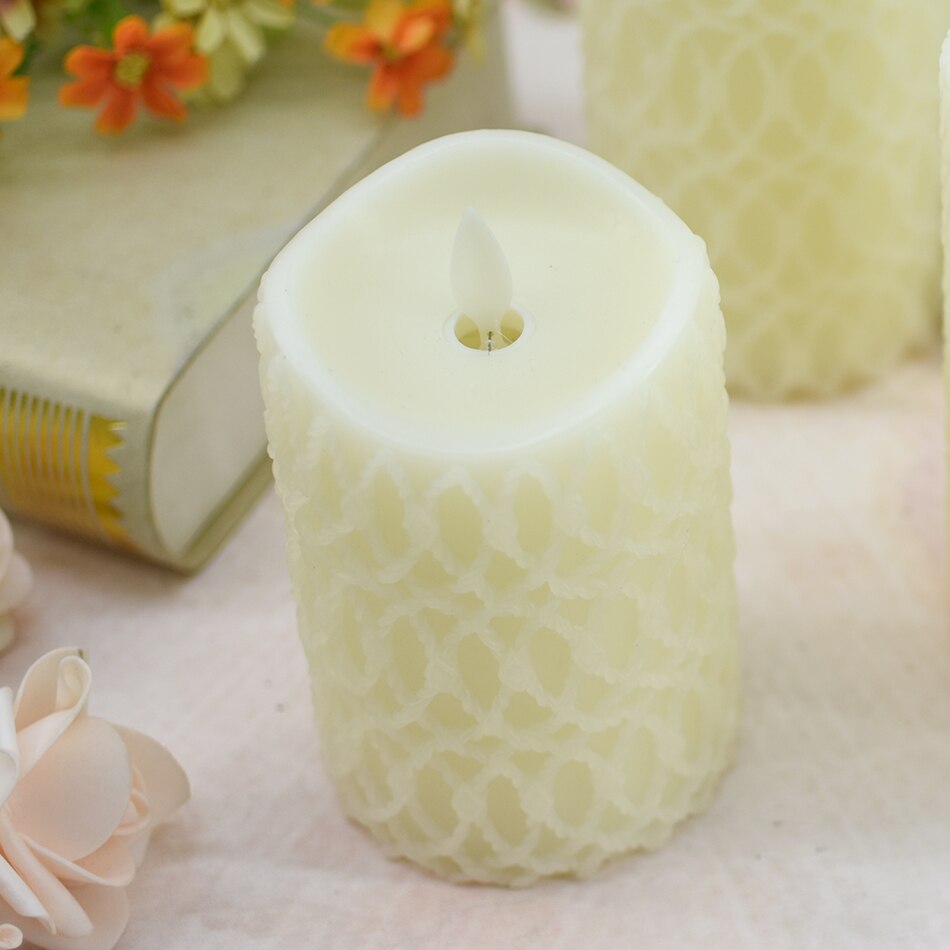 led candle made by paraffin wax powered by AA battery, Christmas candle light decoration, year home decor.