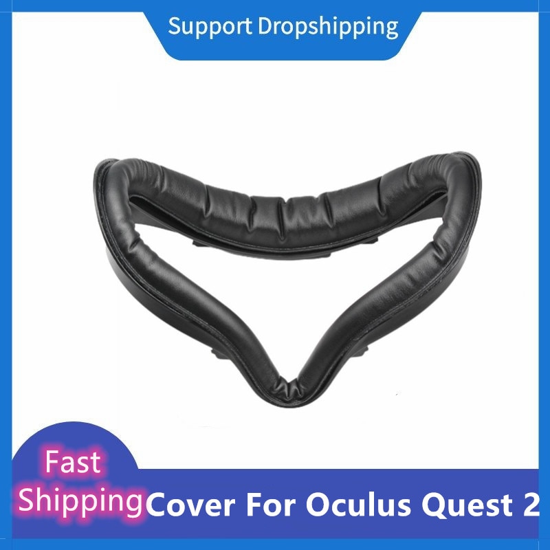 For Oculus Quest 2 VR Replacement PU Face Cushion Face Cover Bracket Protective Mat Eye Pad for Oculus Quest 2 VR Accessories