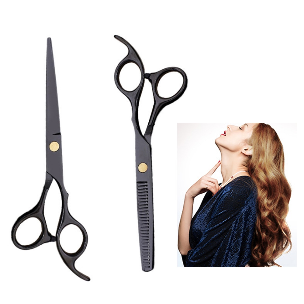 Hairdressing Scissors Hair Cutting Scissors Thinning Scissors Haircut Kit Barber Tool