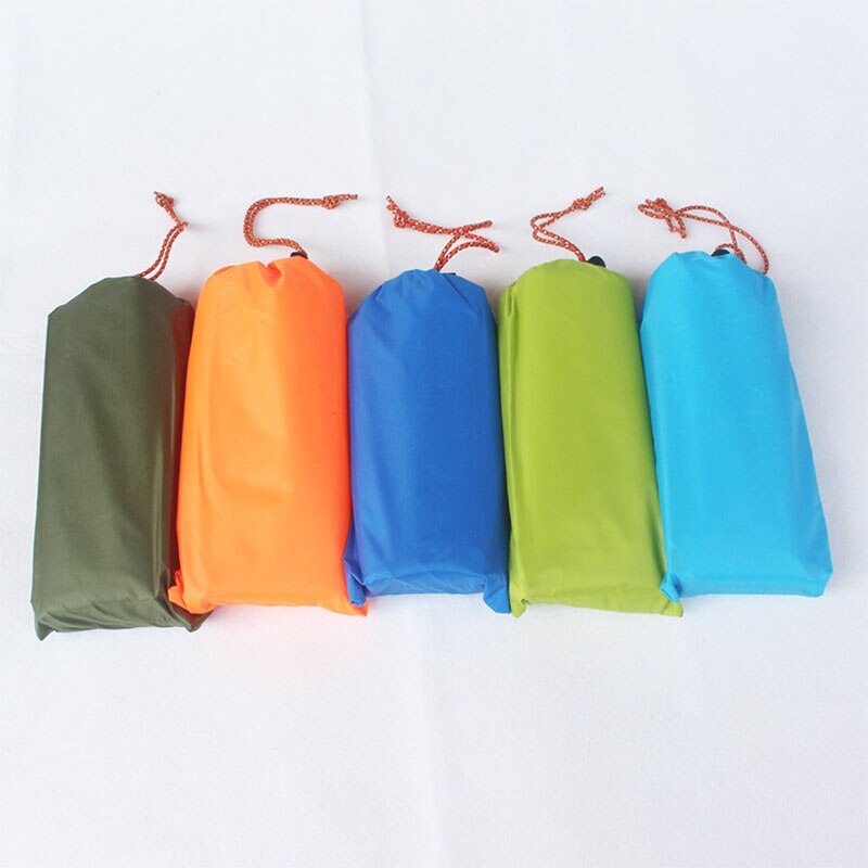 Mochila impermeable 3 en 1, cubierta de lluvia, capucha, senderismo, ciclismo, impermeable, Poncho, tienda de campaña al aire libre, esterilla,