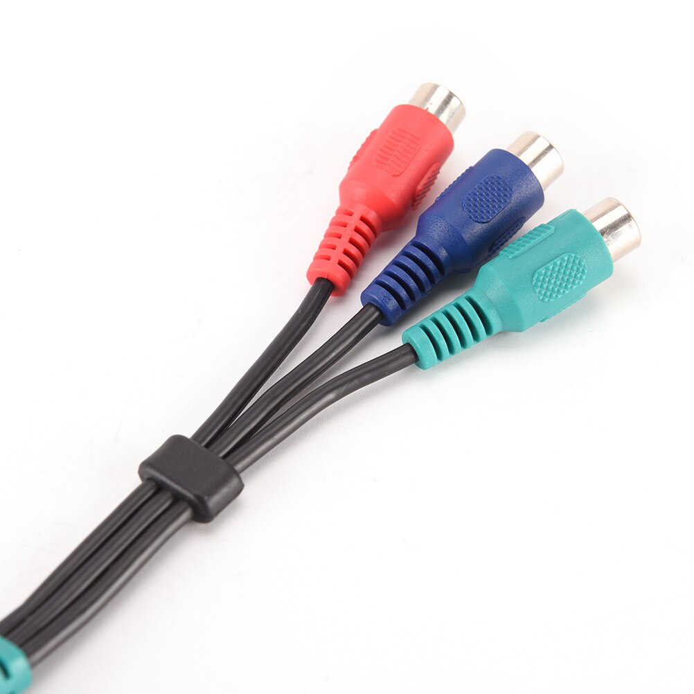 High Speed 2.5 mm Male Jack To 3 RCA Female Plug Adapter Audio Converter Video AV Cable Wire Cord 2.5mm to RCA