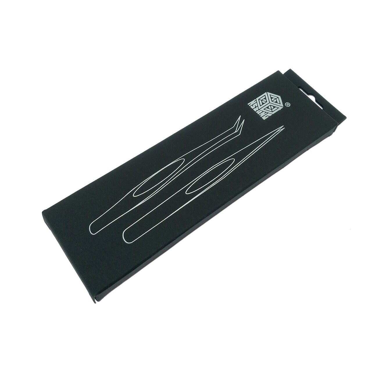 Precision Tweezers Gundam Model Straight Elbow Silicone Non-slip Stainless Steel Thick Tweezers