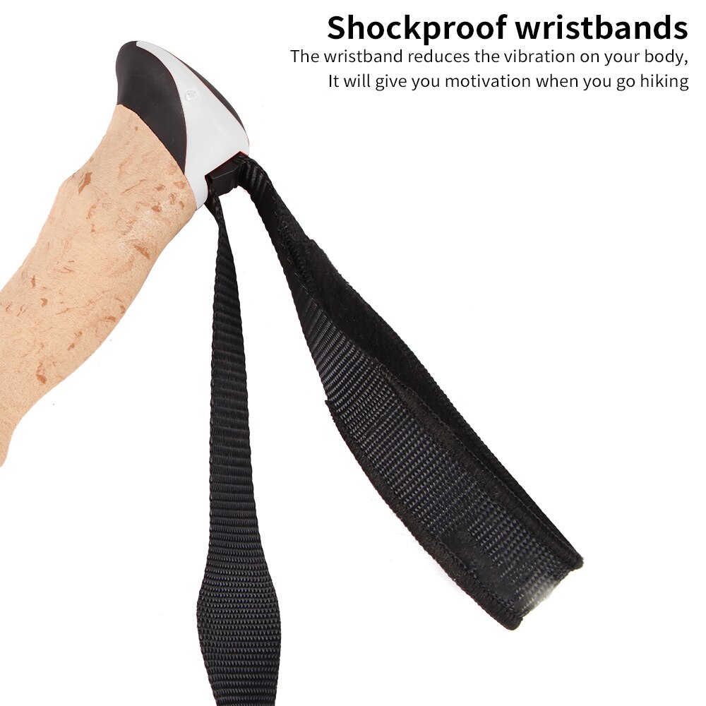 Walking Poles Telescopic Club Adjustable Trekking Poles Telescopic Scandinavian Walking Sticks Anti Shock Hiking Stick