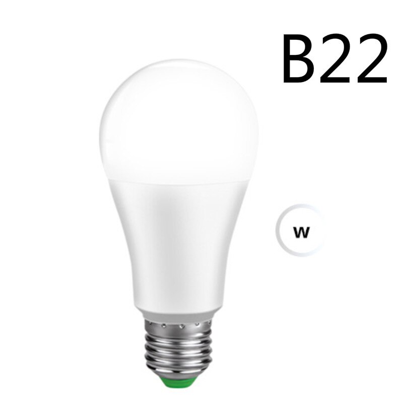 E27 B22 Wi-Fi Smart Led Light Bulb 15W Dimmable RGBW Lamp Work With Alexa And Google Home Assistant For Smart Life Tuya APP: 07